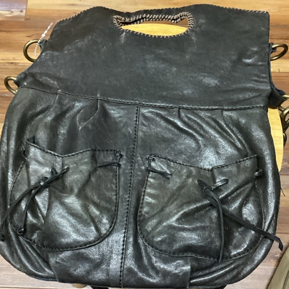 Lucky Brand Black Leather Bag - Picture 2 of 2